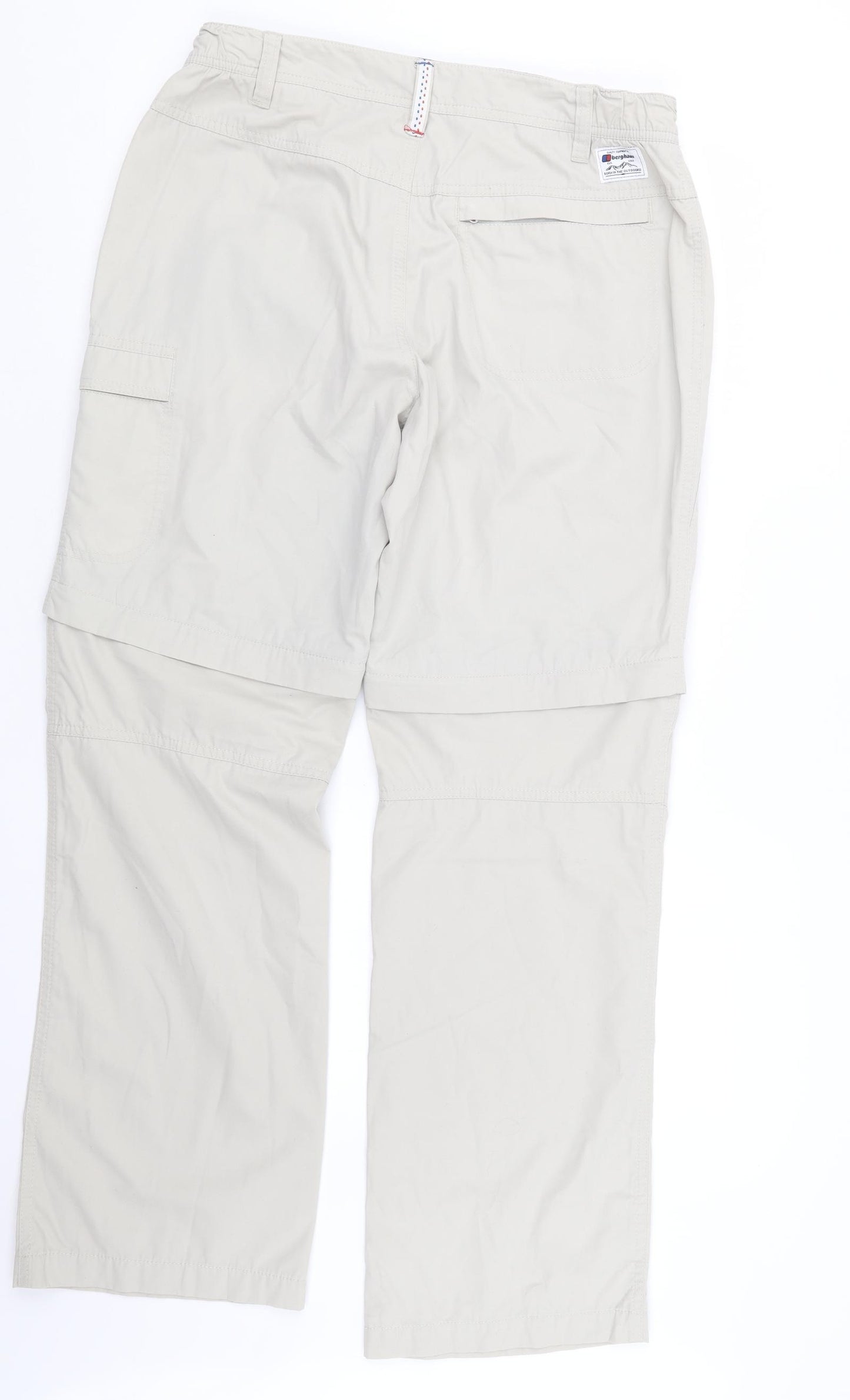 Berghaus Womens Beige   Compression Trousers Size 12 L30 in