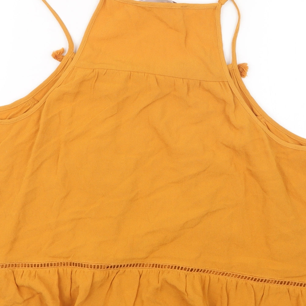 FOREVER 21 Womens Brown   Camisole T-Shirt Size L
