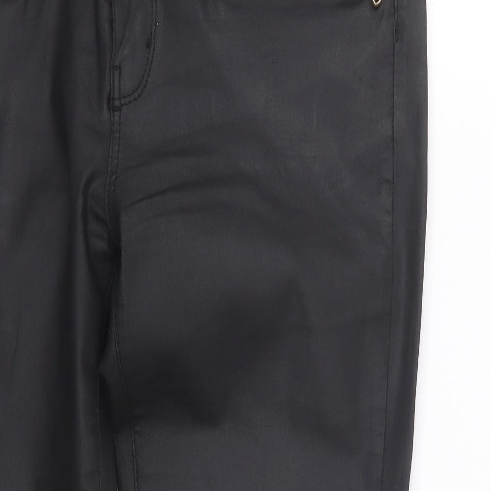 Zara Womens Black   Trousers  Size 12 L27 in