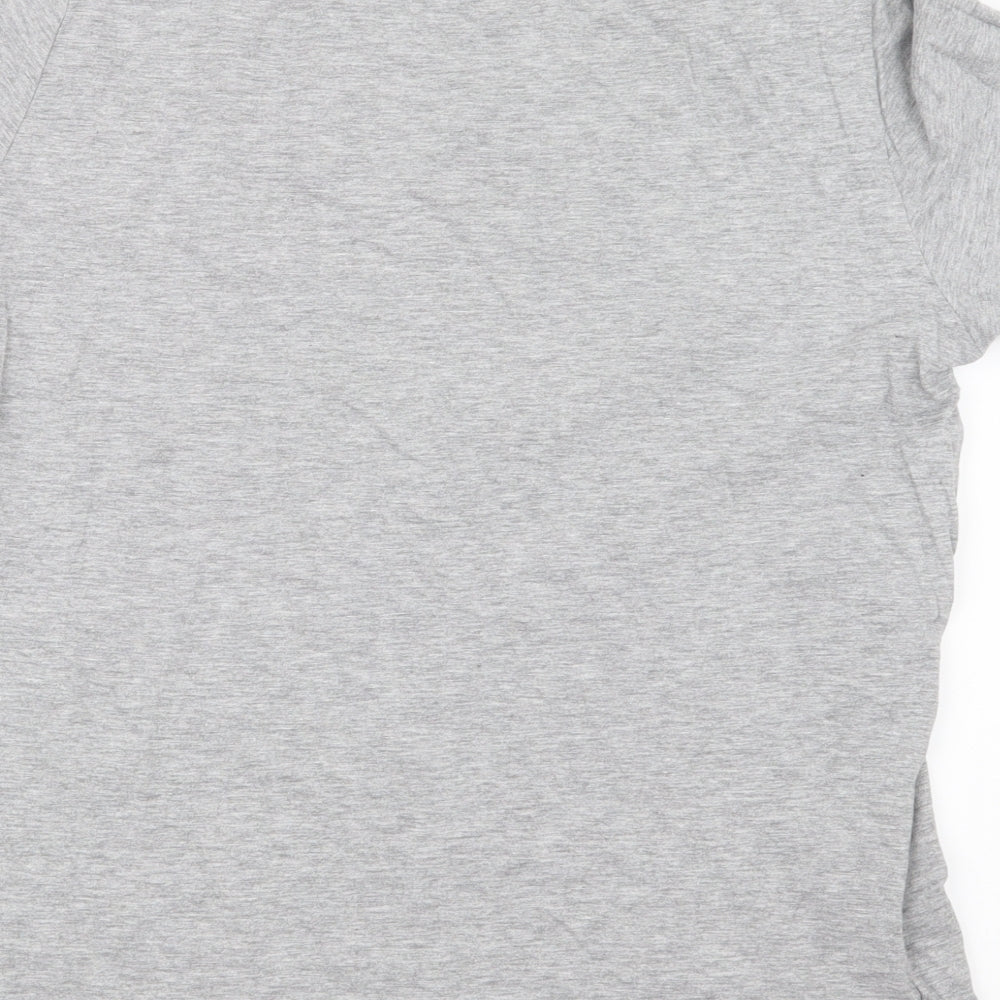 New Look Womens Grey   Basic T-Shirt Size 10