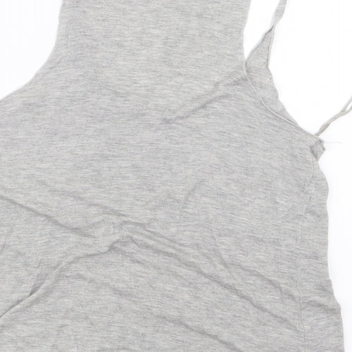 Zara Womens Grey   Basic Tank Size M