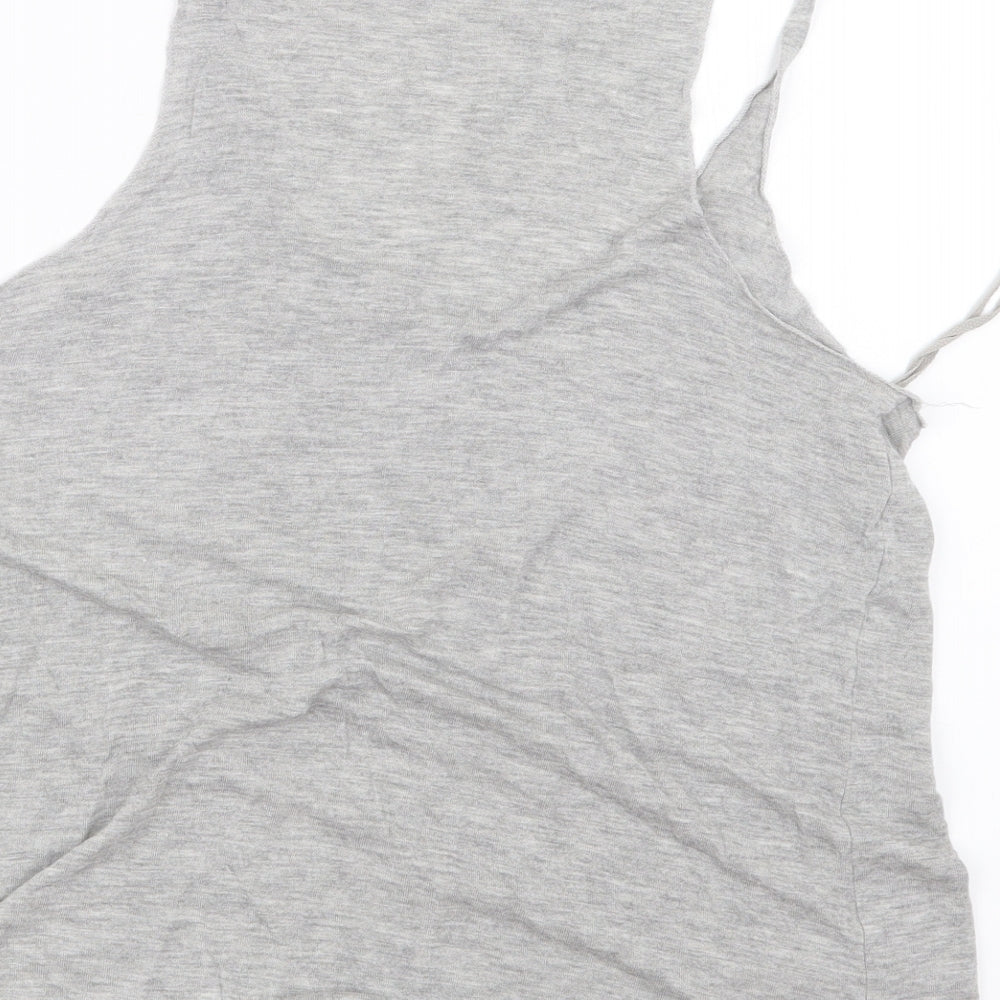 Zara Womens Grey   Basic Tank Size M