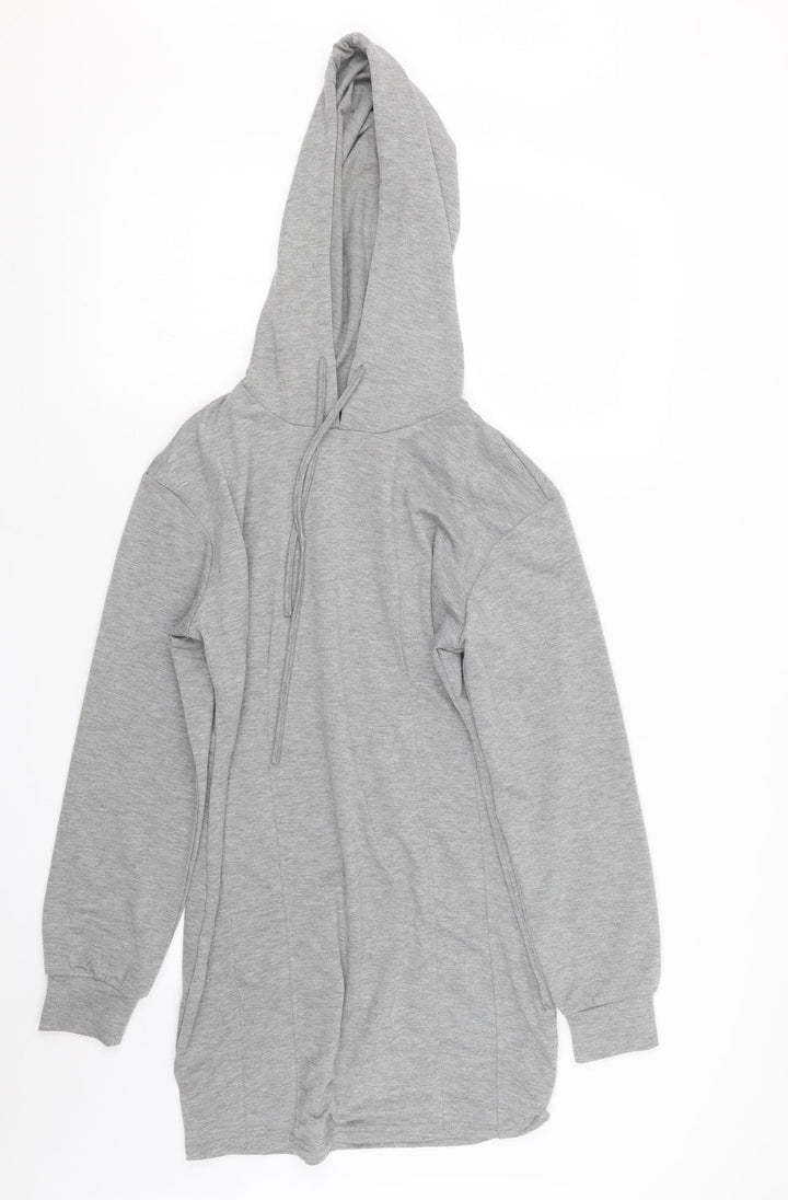 Zaful Womens Grey Pullover Hoodie Size 8