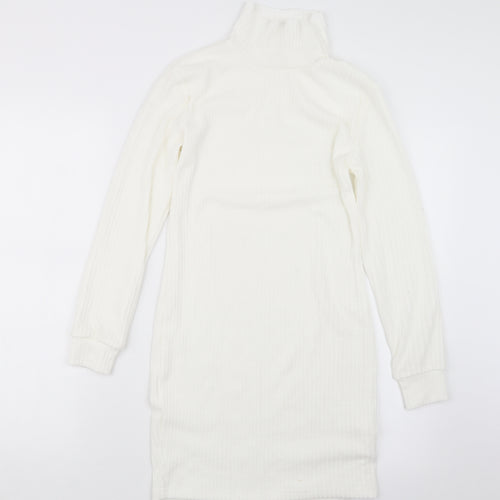 Preworn Womens White   Pullover Jumper Size M  - Long