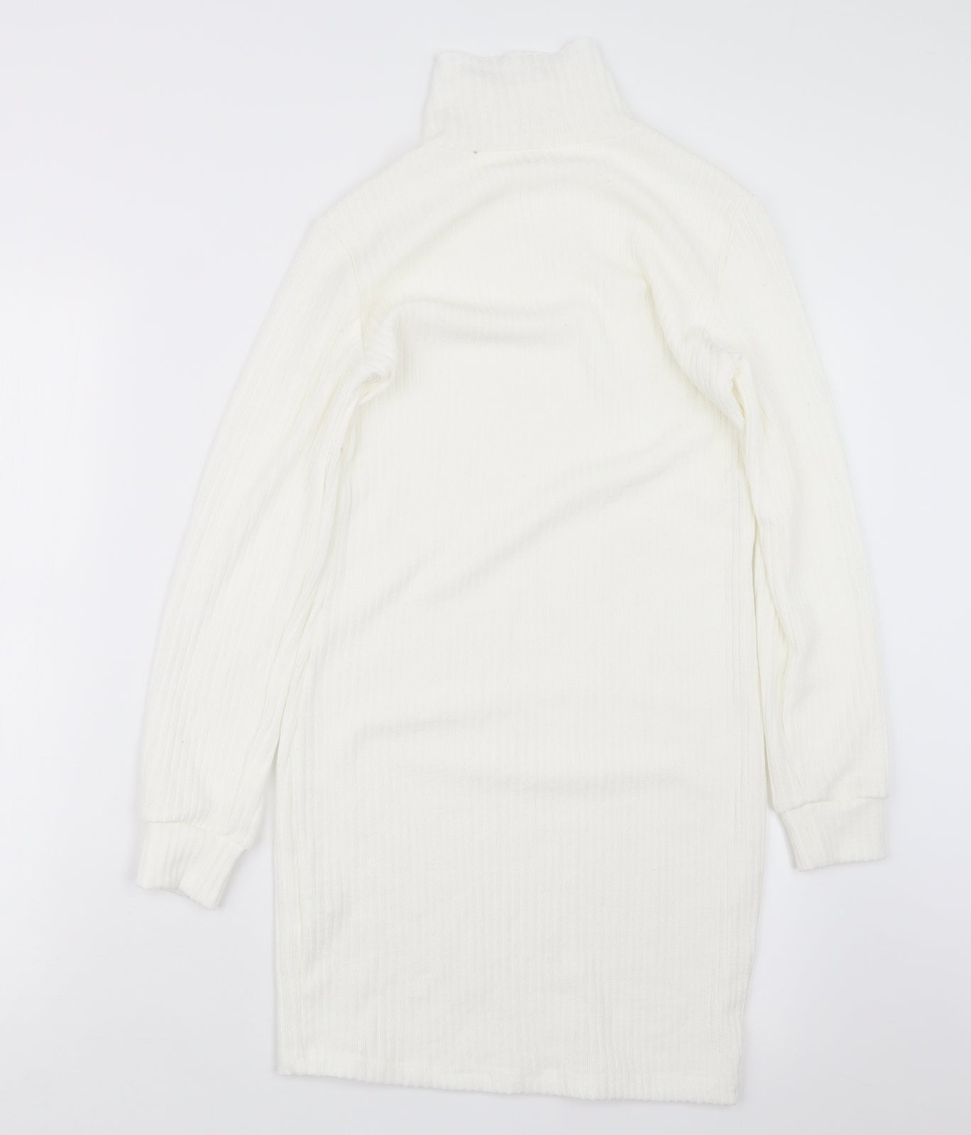 Preworn Womens White   Pullover Jumper Size M  - Long