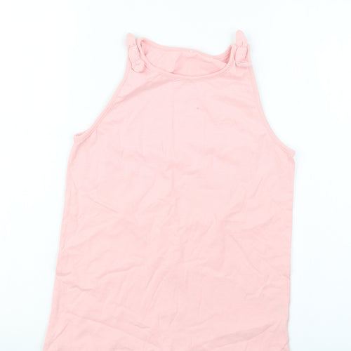 George Girls Pink   Basic T-Shirt Size 12-13 Years