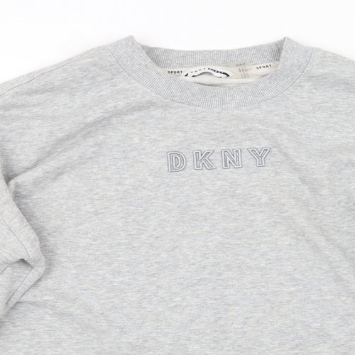 DKNY Womens Grey   Pullover Jumper Size M