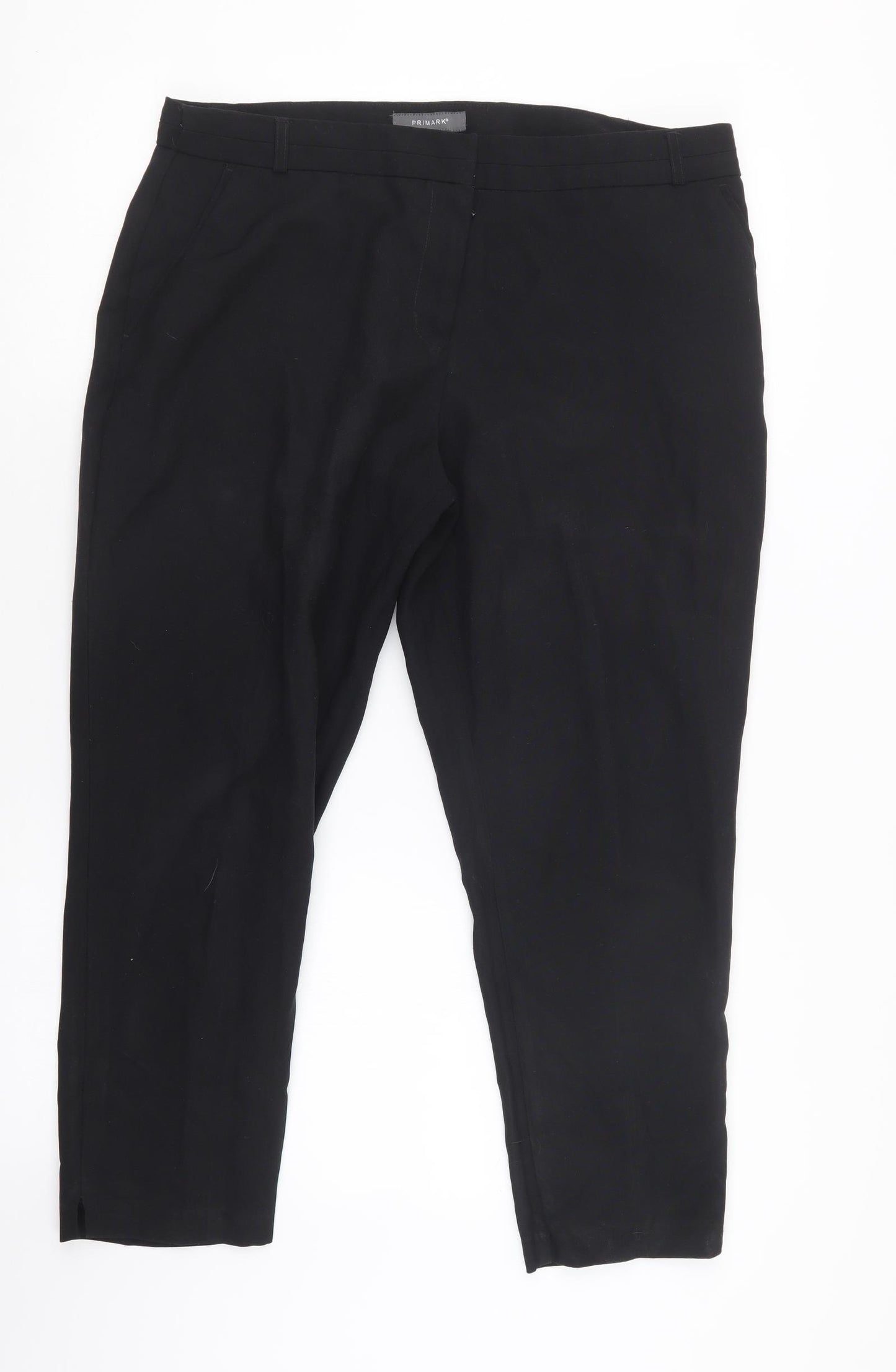 Primark Womens Black   Trousers  Size 16 L24 in