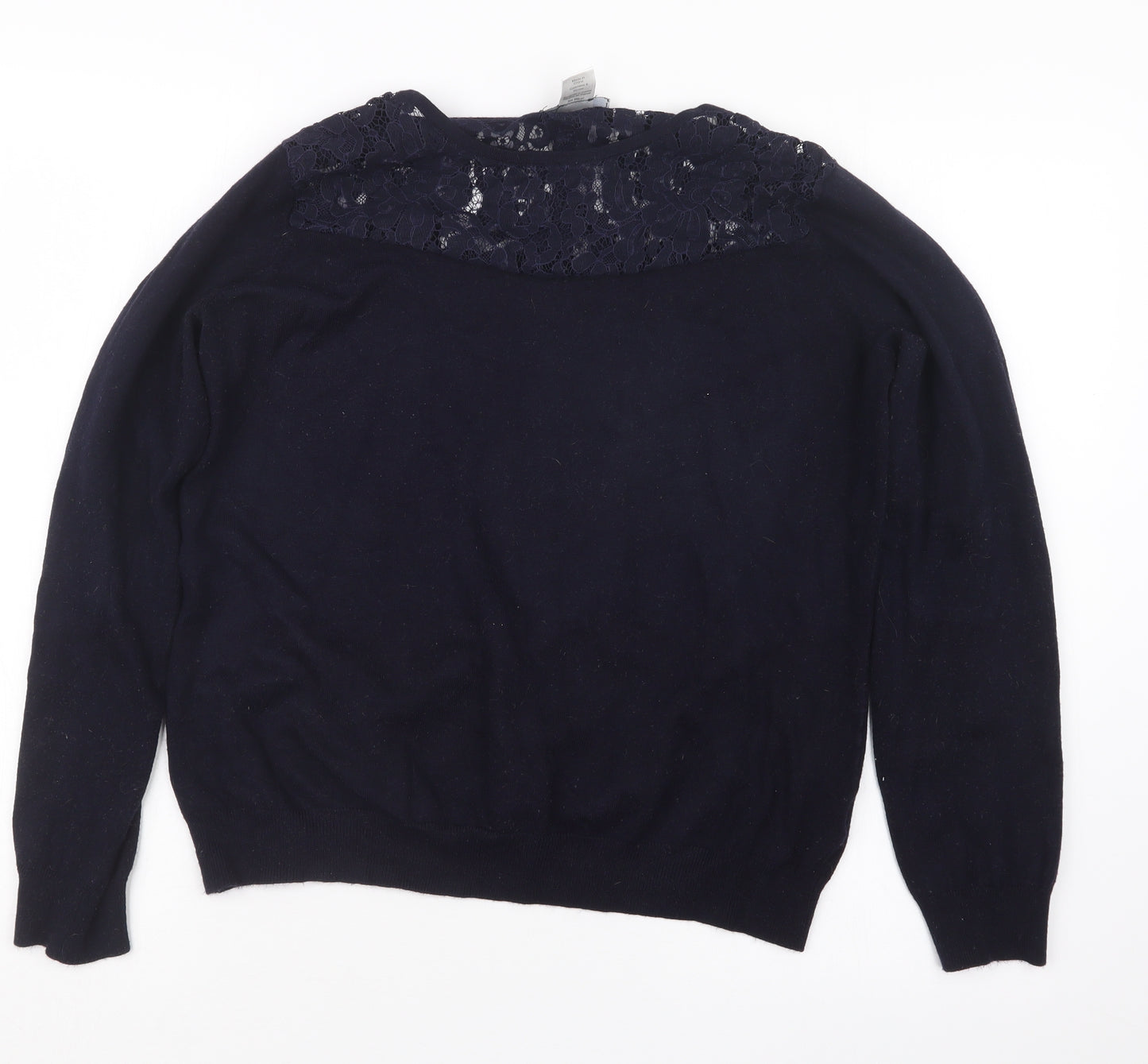 La Redoute Womens Blue  Knit Pullover Jumper Size 18