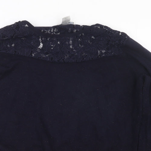 La Redoute Womens Blue  Knit Pullover Jumper Size 18
