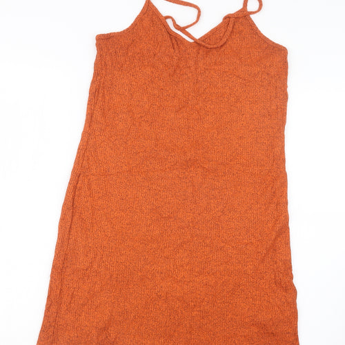 Topshop Womens Orange   Mini  Size 14