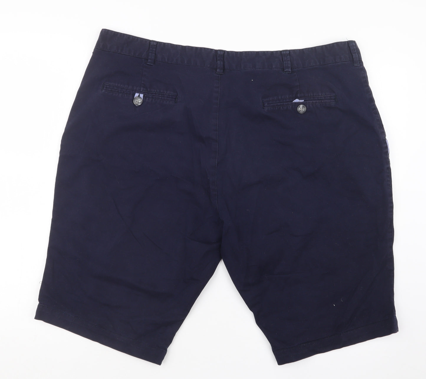 Jacamo Mens Blue   Cargo Shorts Size 40 in