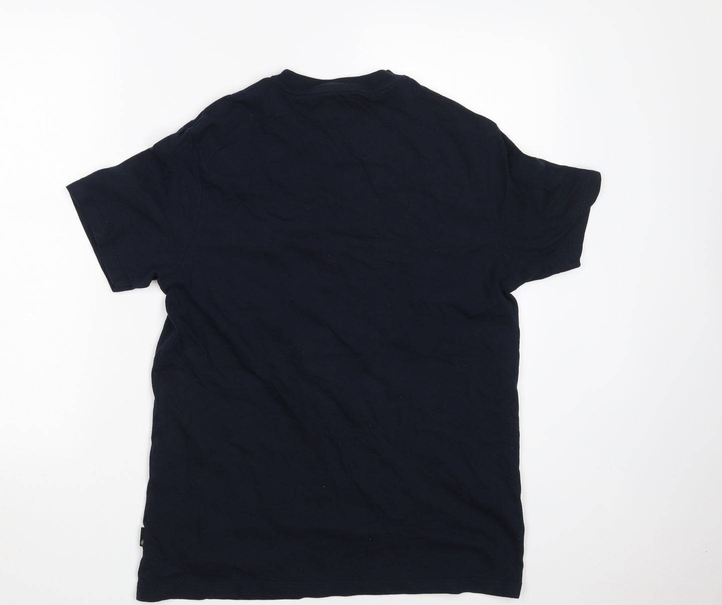 Burton Mens Black Striped   T-Shirt Size M