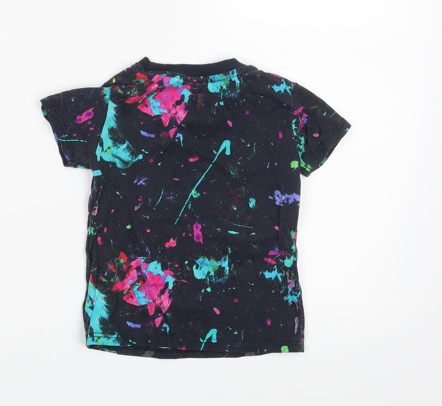 NEXT Boys Multicoloured Colourblock  Basic T-Shirt Size 12-18 Months