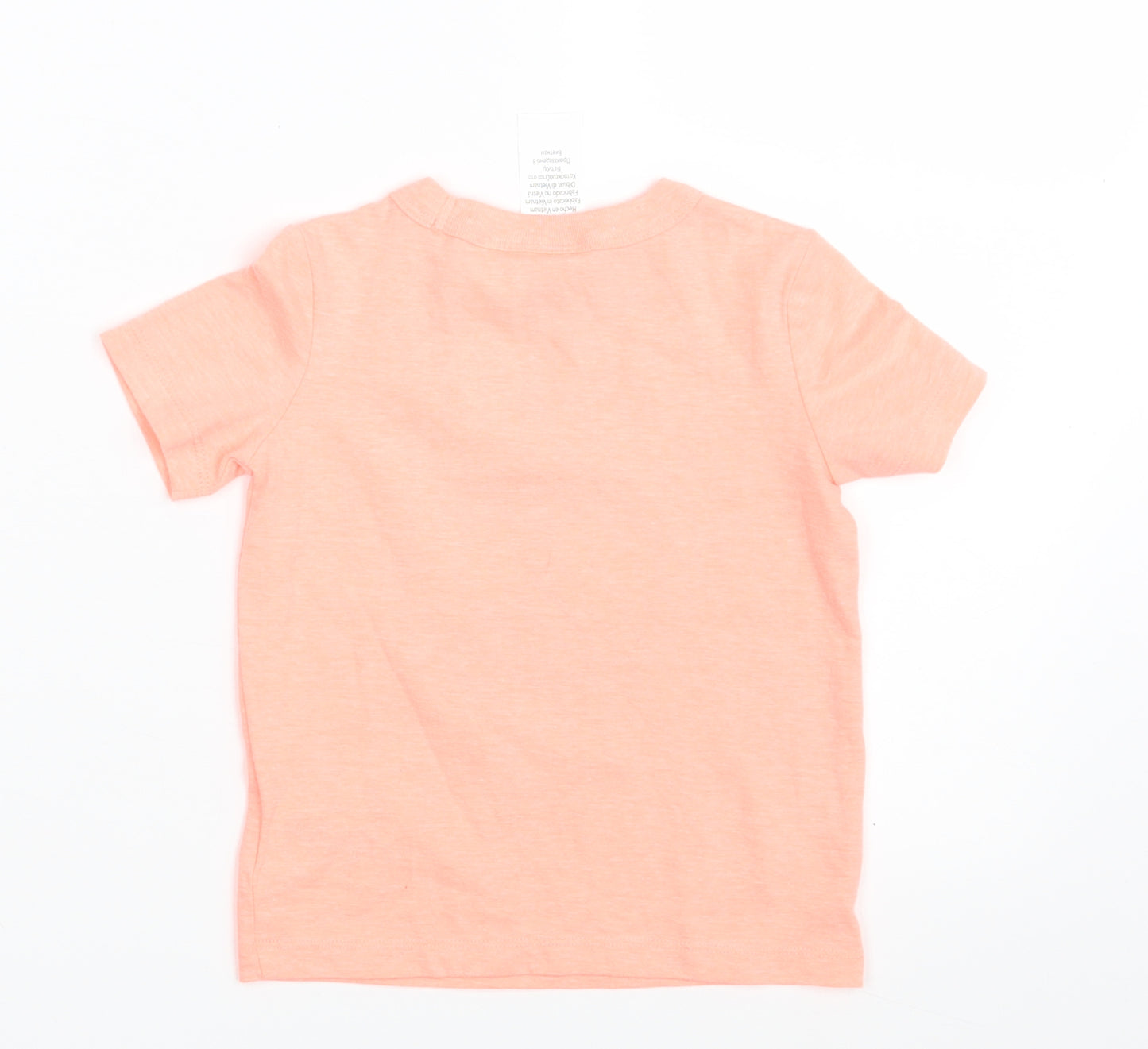 OshKosh  Baby Orange   Basic T-Shirt Size 18-24 Months  - Tough Cookie