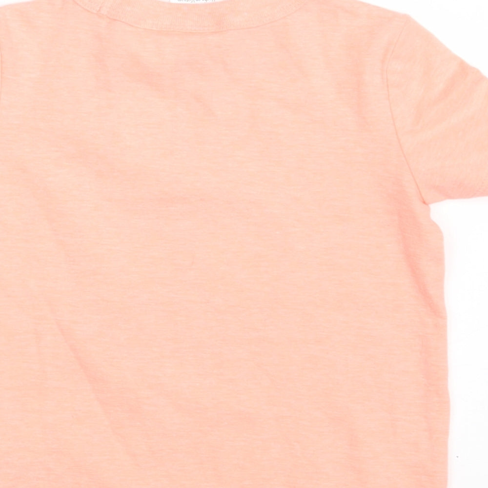 OshKosh  Baby Orange   Basic T-Shirt Size 18-24 Months  - Tough Cookie
