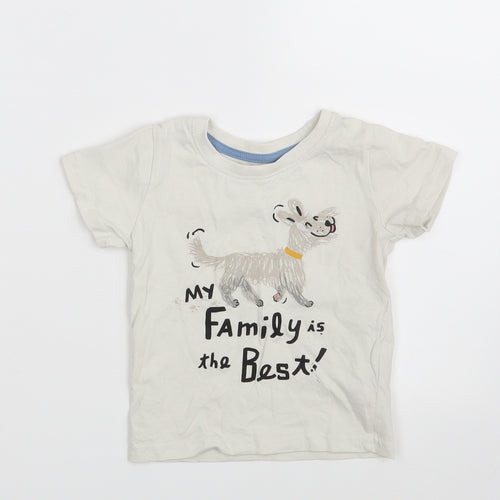 Primark Baby White   Basic T-Shirt Size 18-24 Months