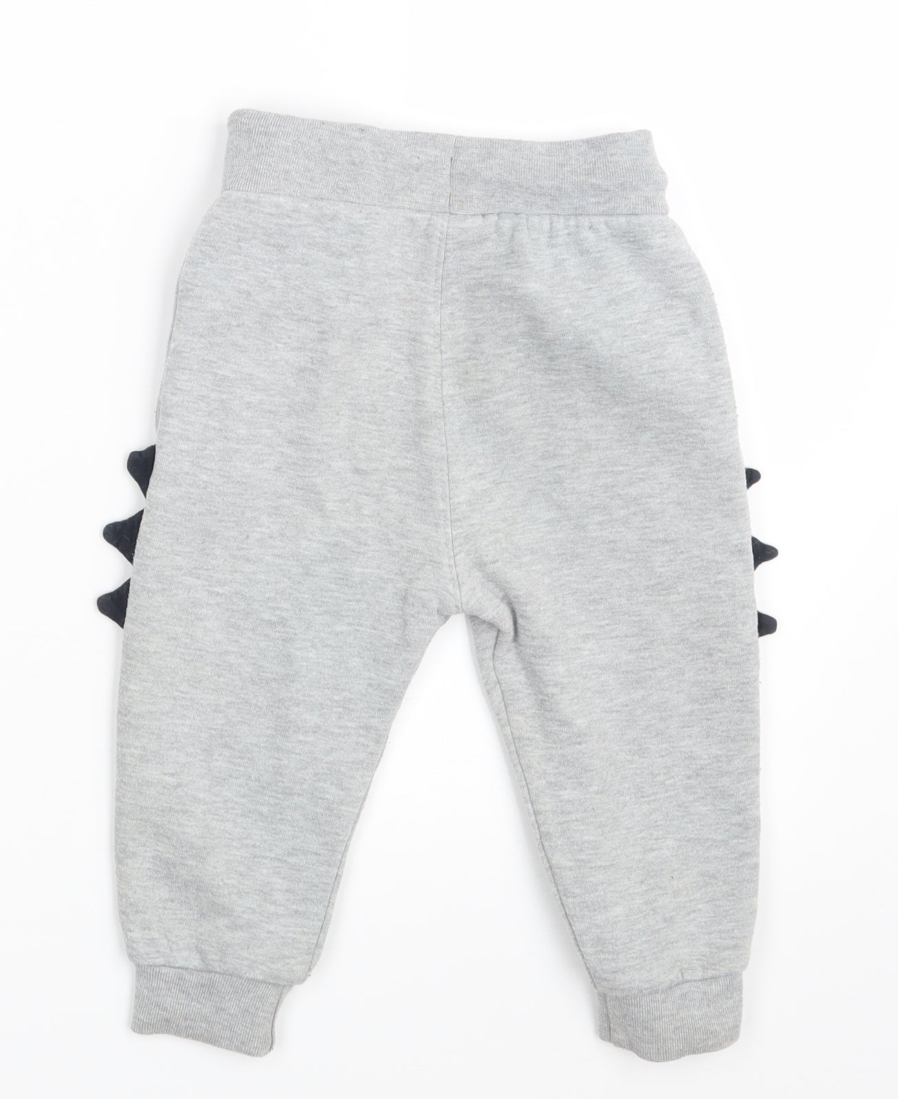 Matalan Baby Grey   Jogger Leggings Size 12-18 Months  - Waist 18in; Inside  leg 11in