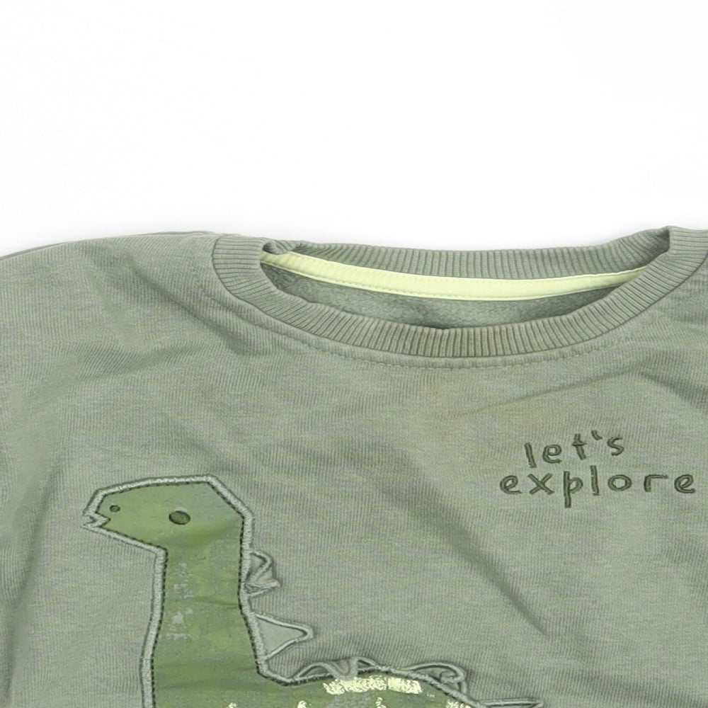 George Baby Green   Pullover Jumper Size 12-18 Months