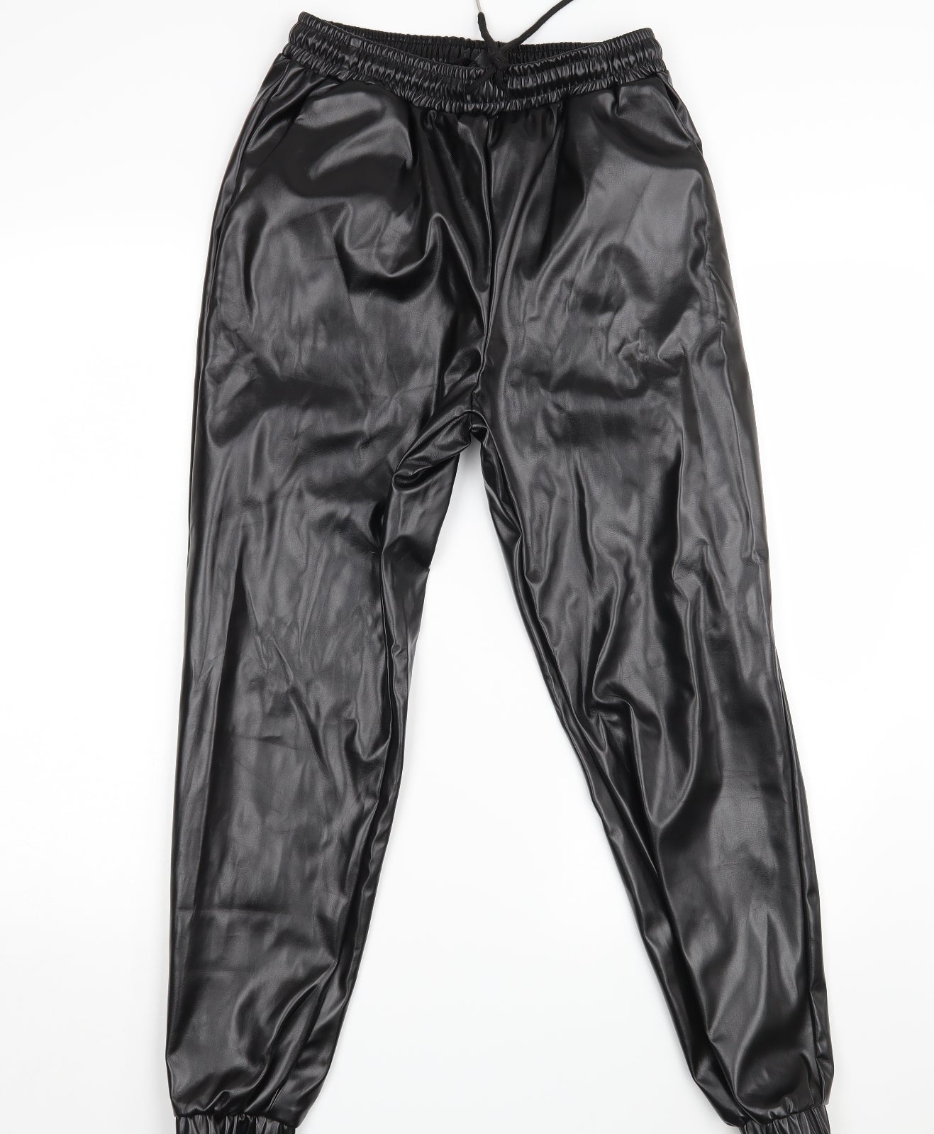 Missguided Womens Black   Trousers  Size 10 L28 in