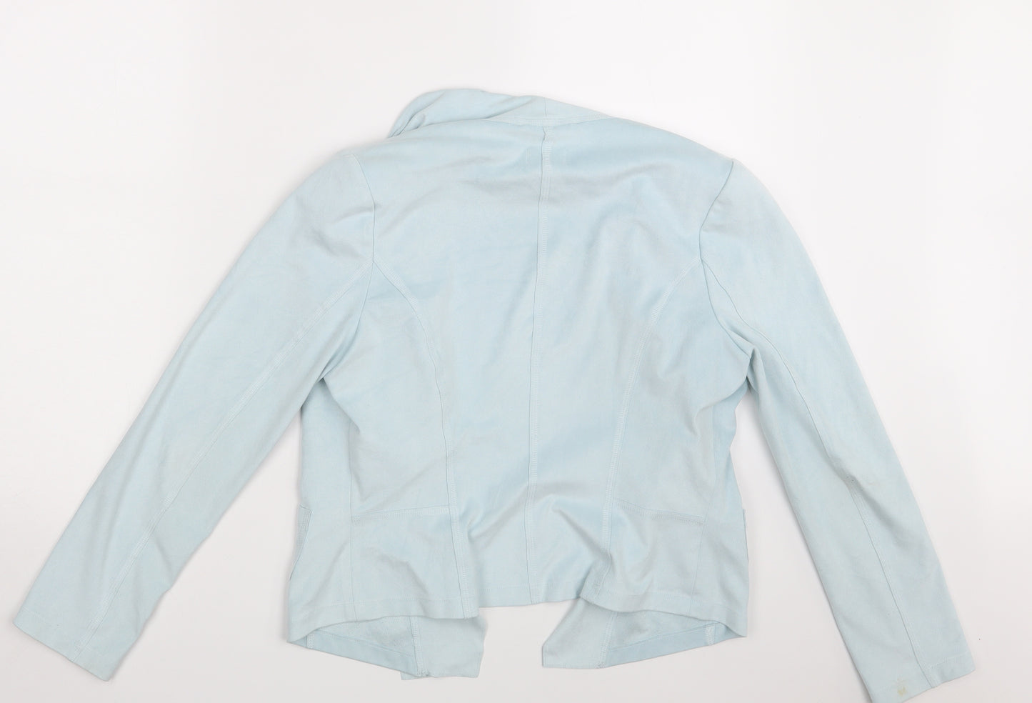 Lebek Womens Blue   Jacket Blazer Size 10