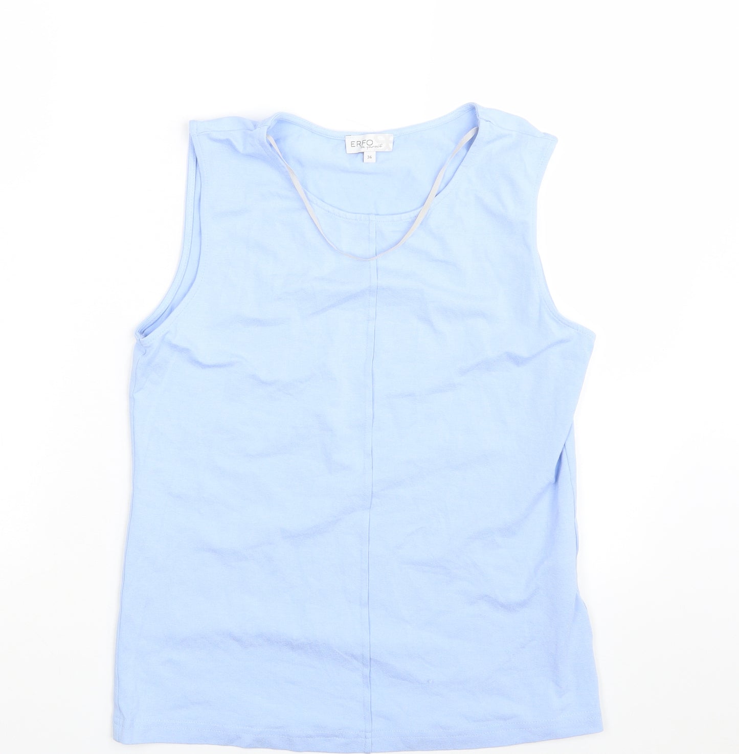 Erfo Womens Blue   Basic Tank Size 8