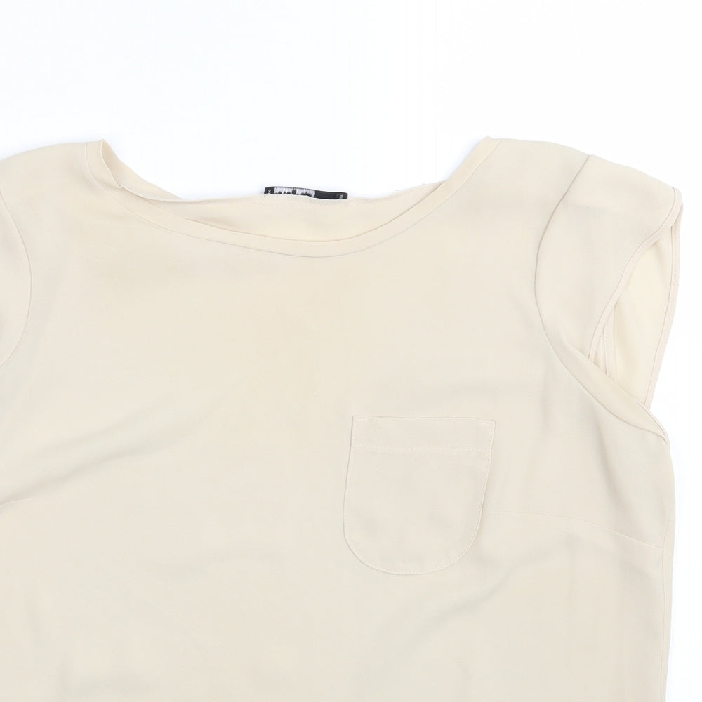 Autograph Womens Beige   Basic Blouse Size 12