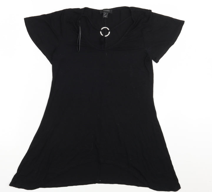 Atmosphere Womens Black   Basic T-Shirt Size 8