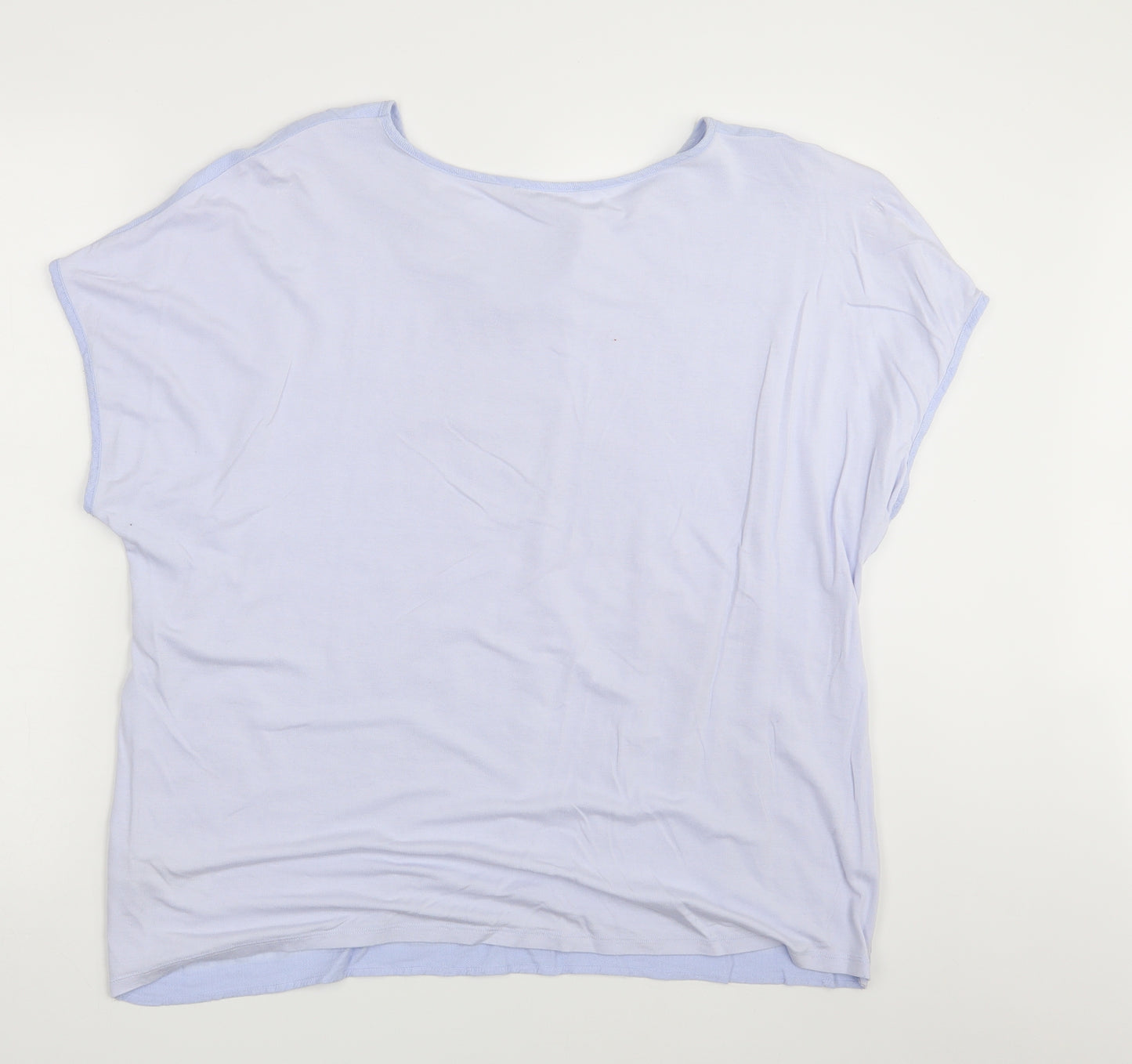 Per Una Womens Blue   Basic T-Shirt Size 20