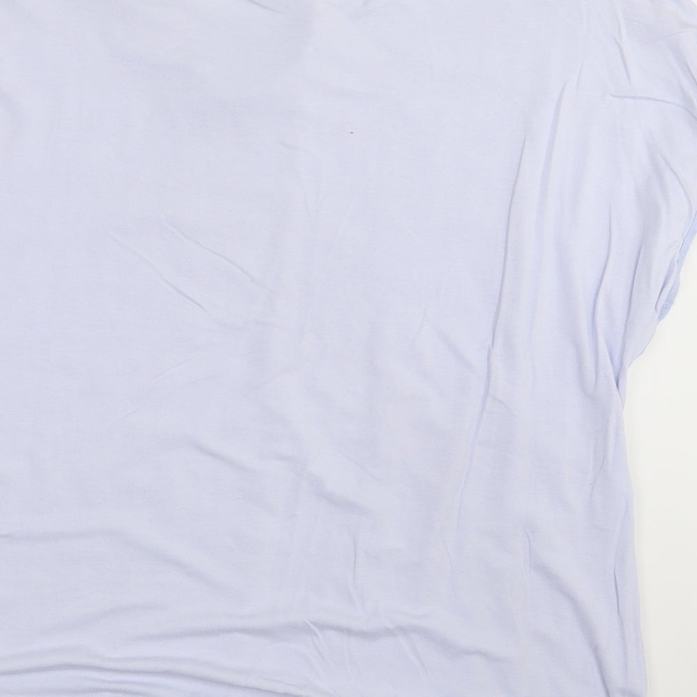 Per Una Womens Blue   Basic T-Shirt Size 20