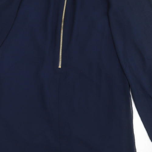 Miss Selfridge Womens Blue   A-Line  Size 10