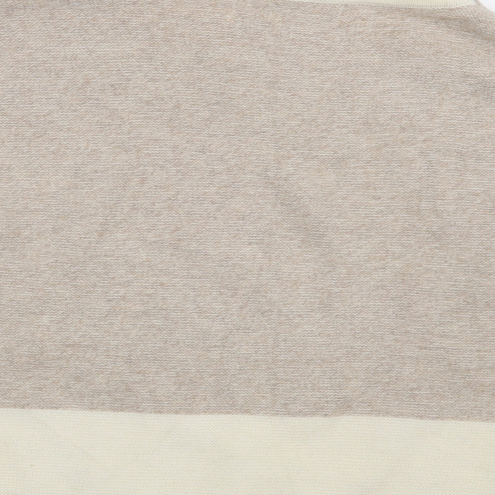 Fat Face Womens Beige   Pullover Jumper Size 18