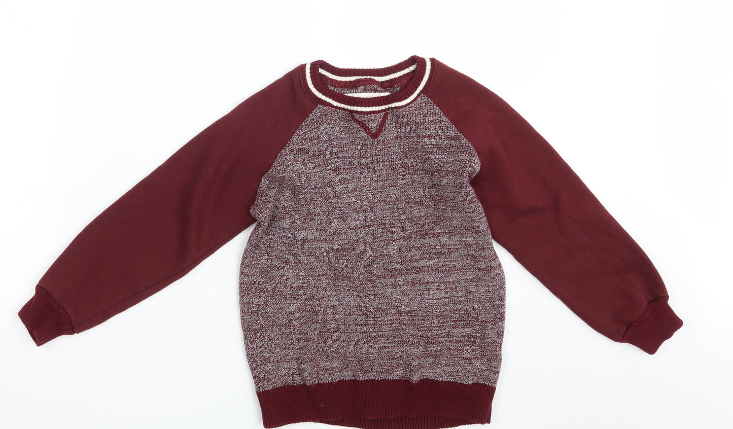 True Dudes Boys Purple   Pullover Jumper Size 6-7 Years