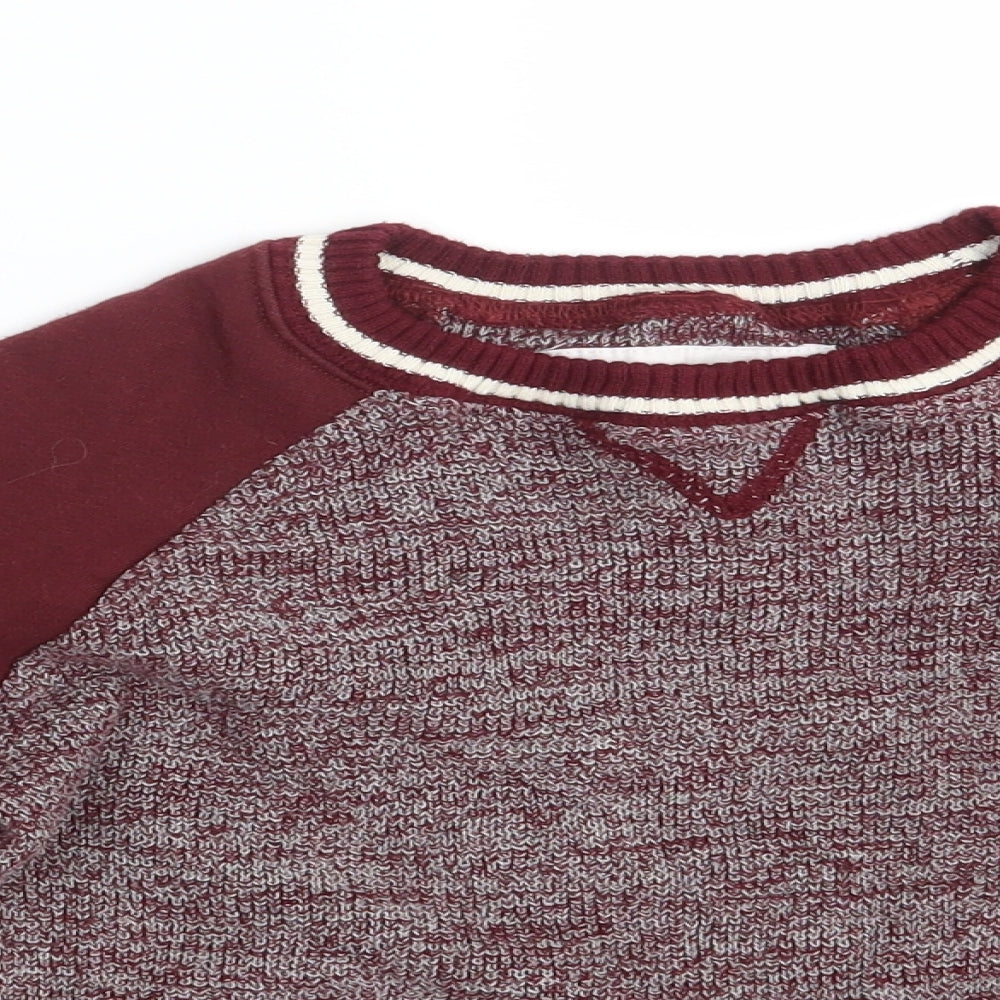 True Dudes Boys Purple   Pullover Jumper Size 6-7 Years