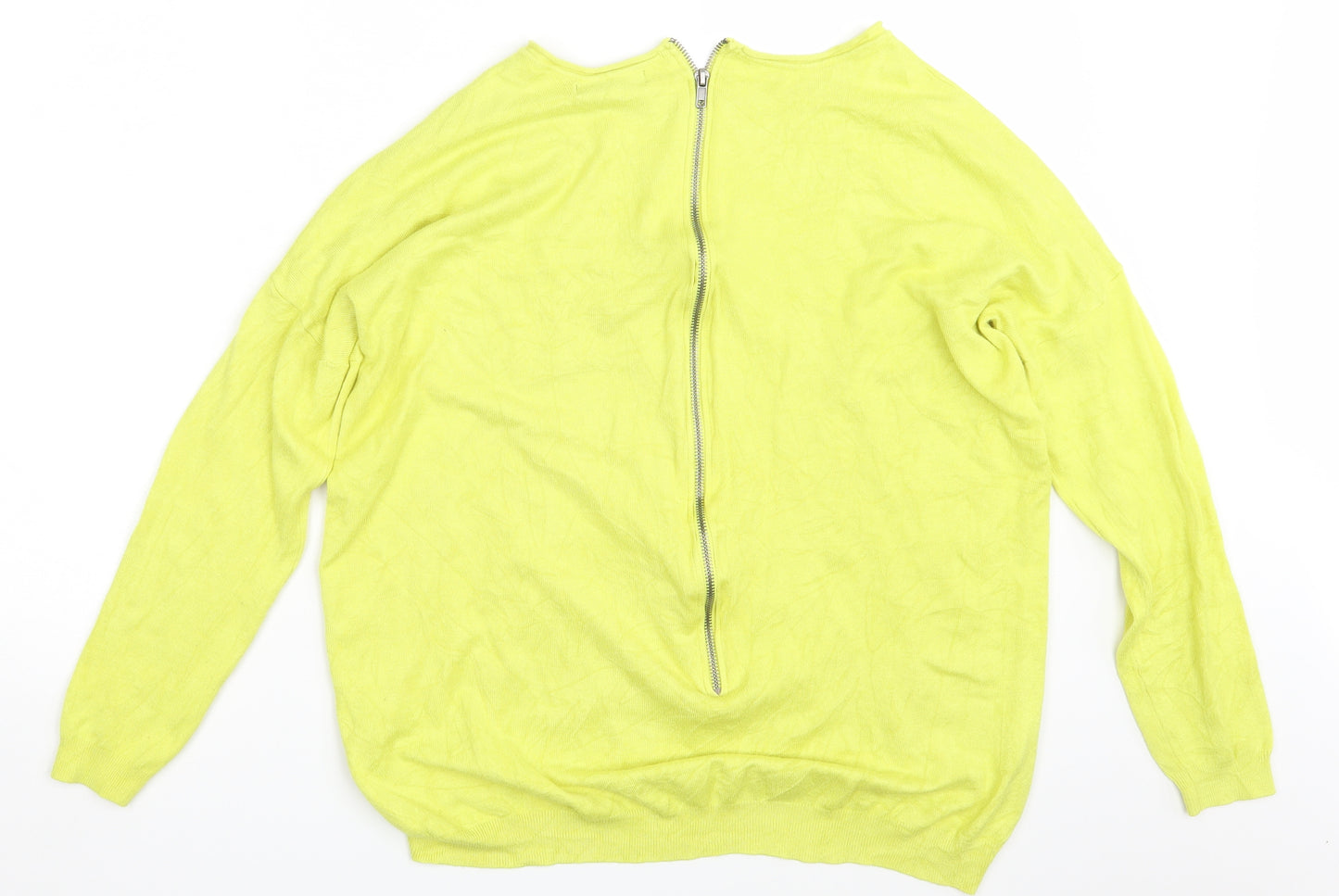 Atmosphere Womens Yellow   Pullover Jumper Size M