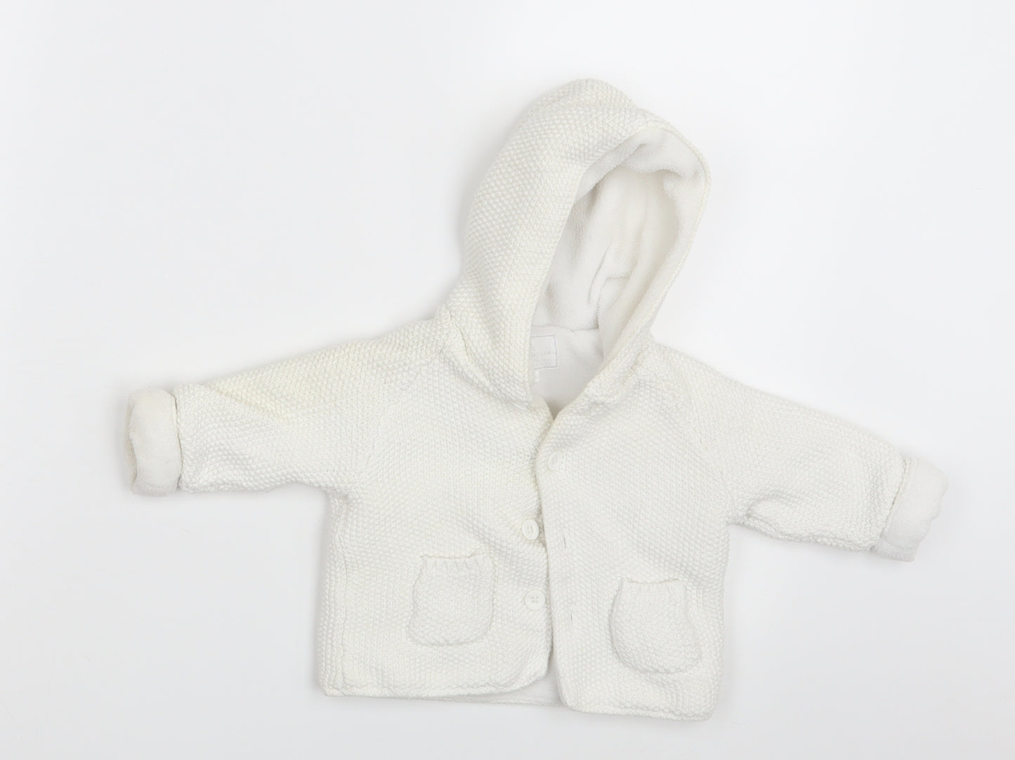 NEXT Baby White   Jacket  Size 3-6 Months