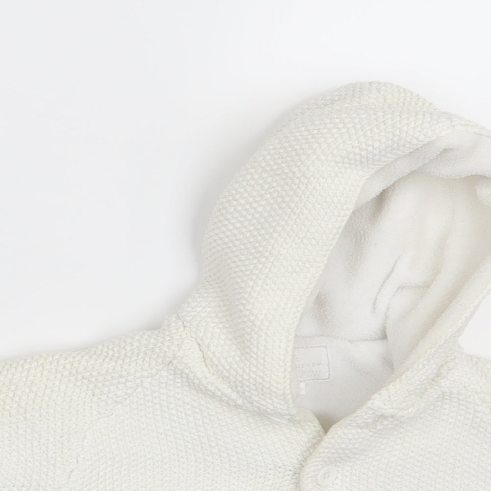 NEXT Baby White   Jacket  Size 3-6 Months