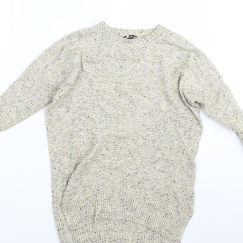 Warehouse Womens Beige   Pullover Jumper Size 6