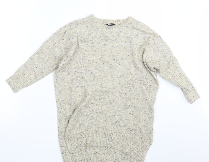 Warehouse Womens Beige   Pullover Jumper Size 6