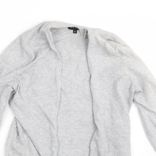 New Look Womens Grey   Wrap Jumper Size 10