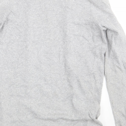 New Look Womens Grey   Wrap Jumper Size 10