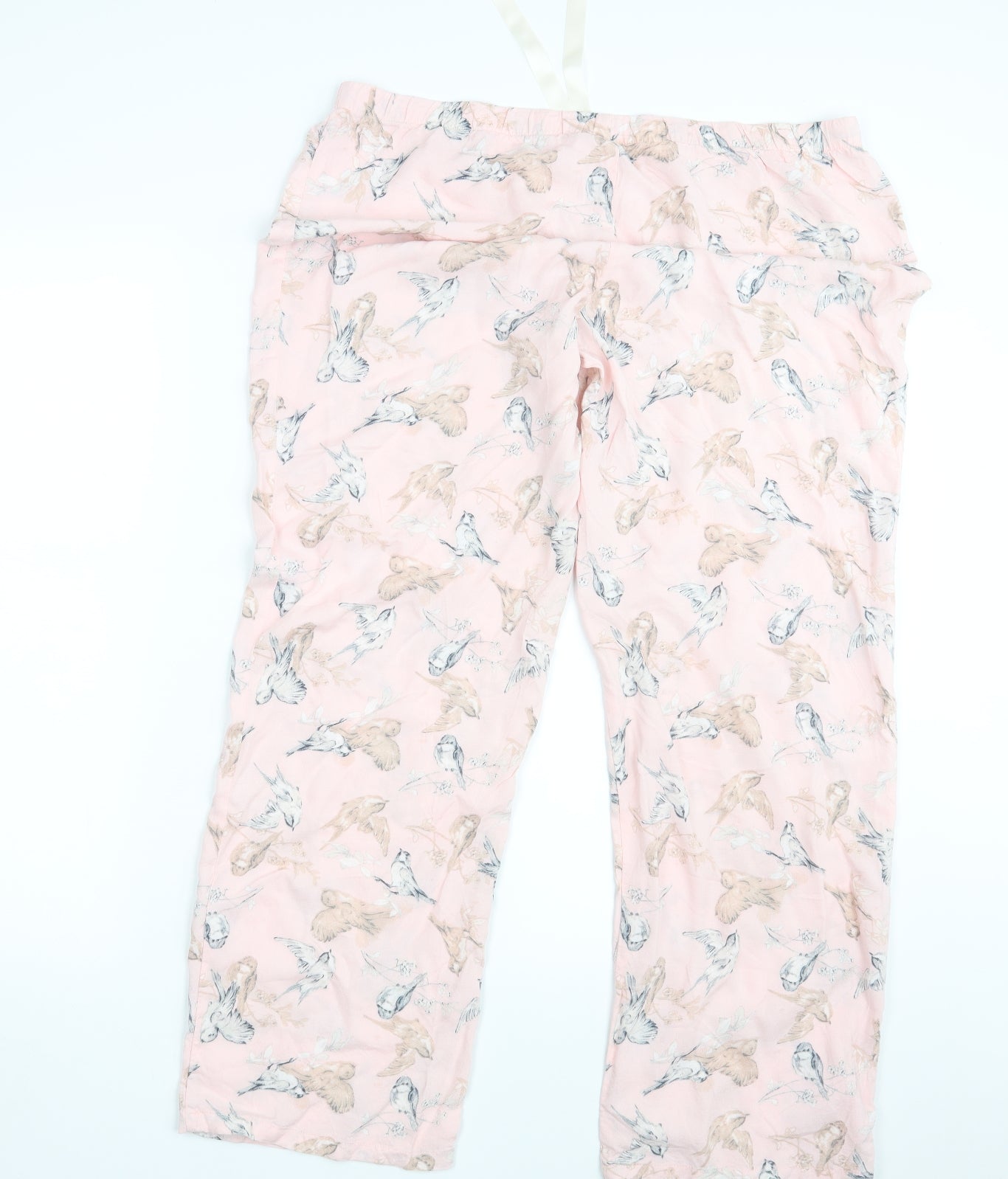 George Womens Pink Animal Print  Bloomer Trousers Size 16 L29 in