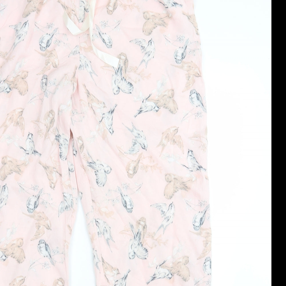 George Womens Pink Animal Print  Bloomer Trousers Size 16 L29 in