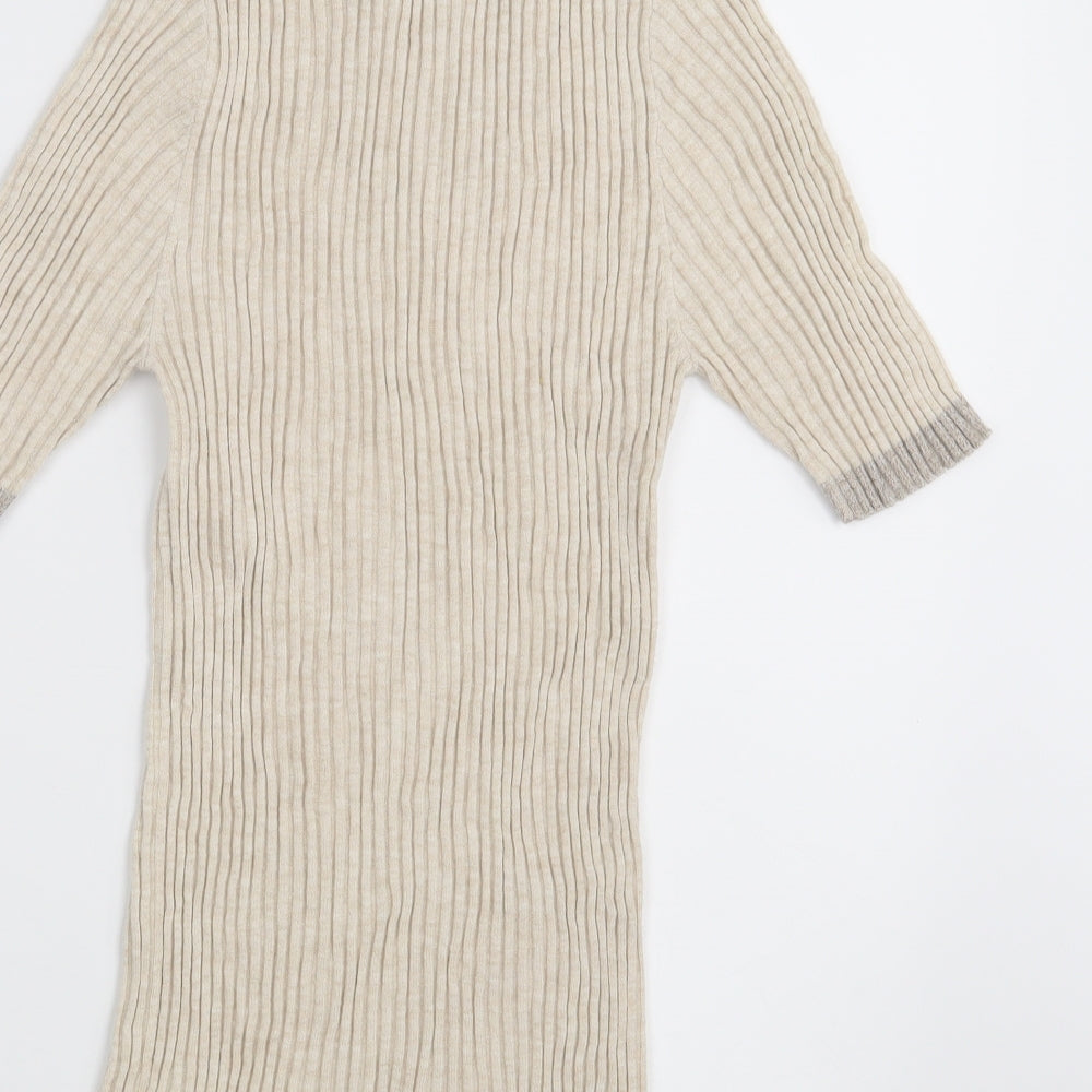 NEXT Womens Beige   Pullover Jumper Size 14