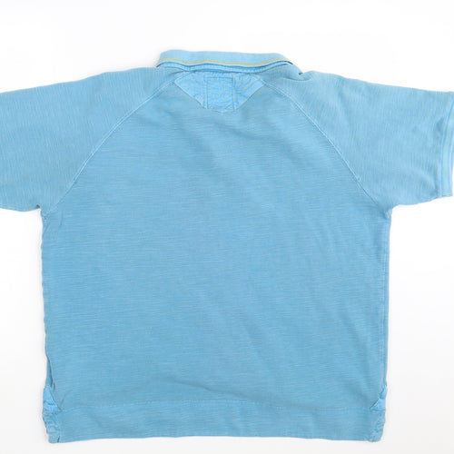 Fat Face Mens Blue    Polo Size L