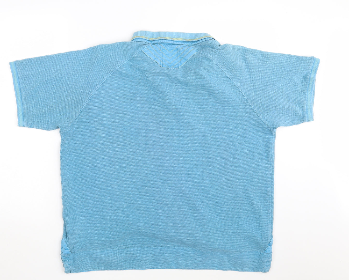 Fat Face Mens Blue    Polo Size L