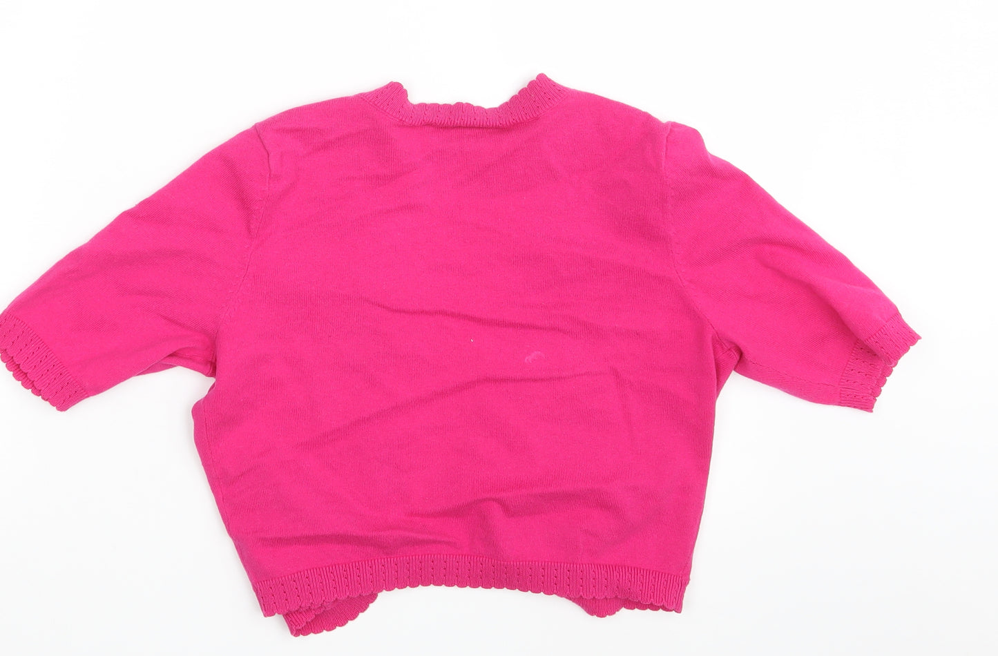 Wallis Womens Pink  Knit Shrug Jumper Size S