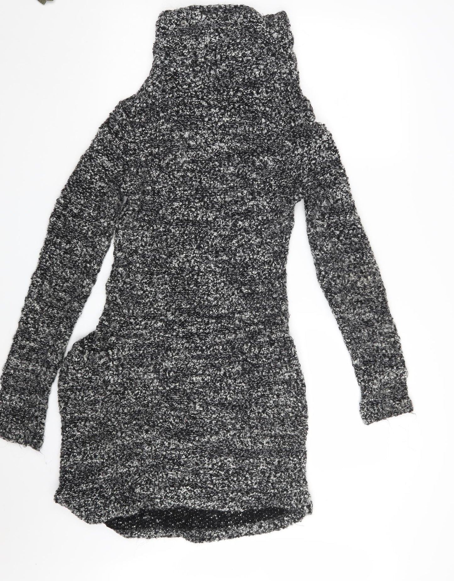 James Lakeland Womens Grey  Knit Pullover Jumper Size 12