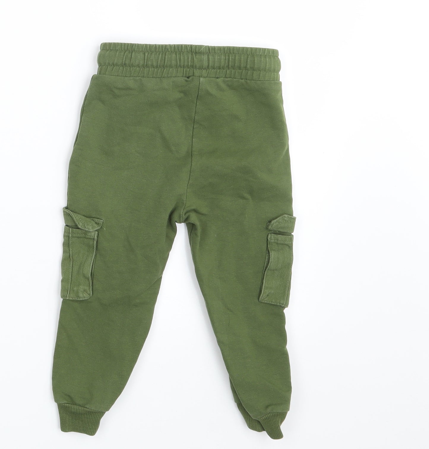 So Cute Baby Green   Jogger Leggings Size 12-18 Months  - Waist 18in; Inside  leg 12in