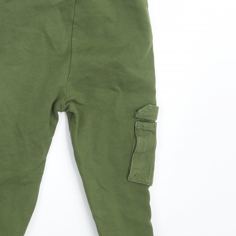 So Cute Baby Green   Jogger Leggings Size 12-18 Months  - Waist 18in; Inside  leg 12in
